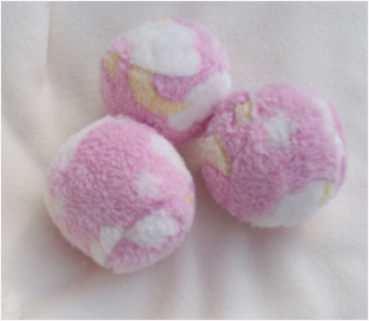 Hunde " Soft" Spielball rosa